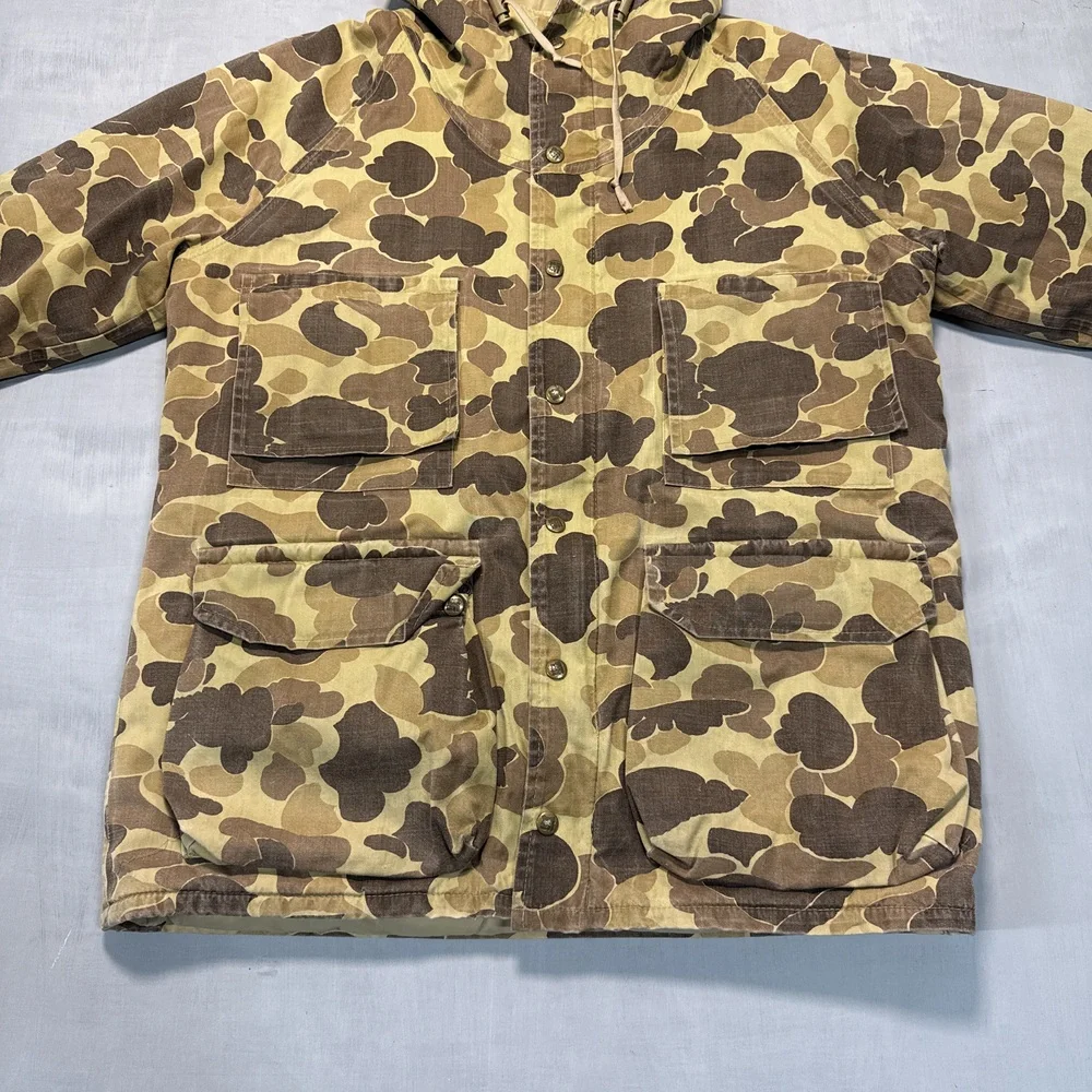70s Columbia Duck Camo GORE-TEX Hooded Field Jacket